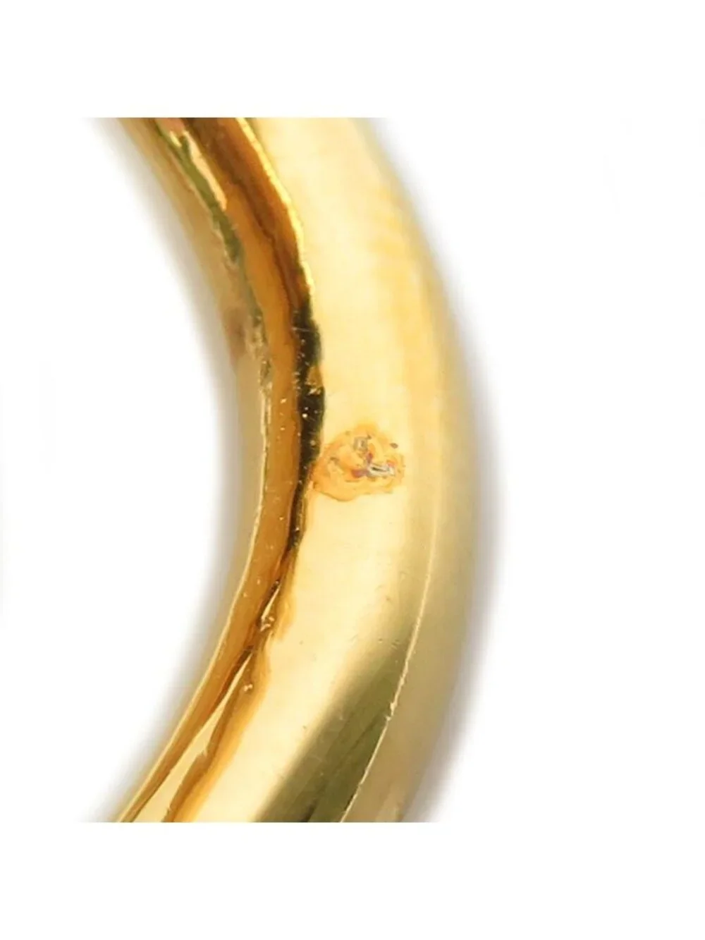 Hermes Scarf Ring Gold